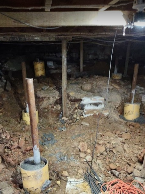 Pier and beam foundation repair