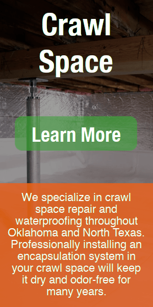 Crawl space repair and waterproofing