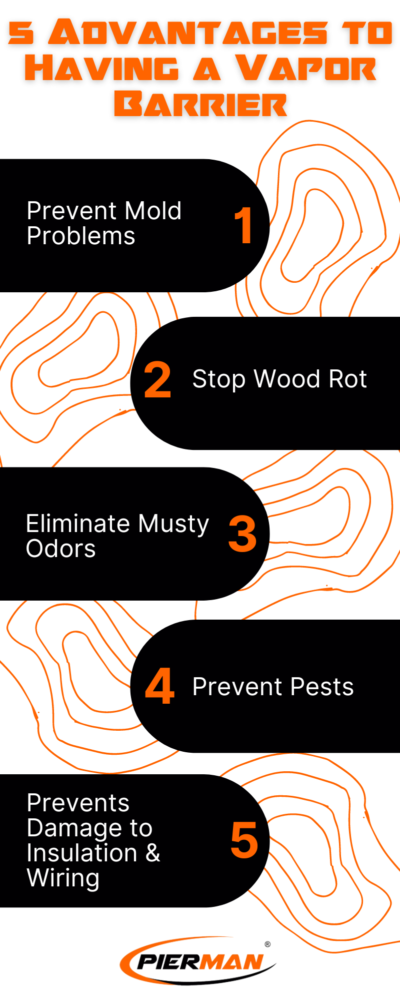 Advantages of a vapor barrier