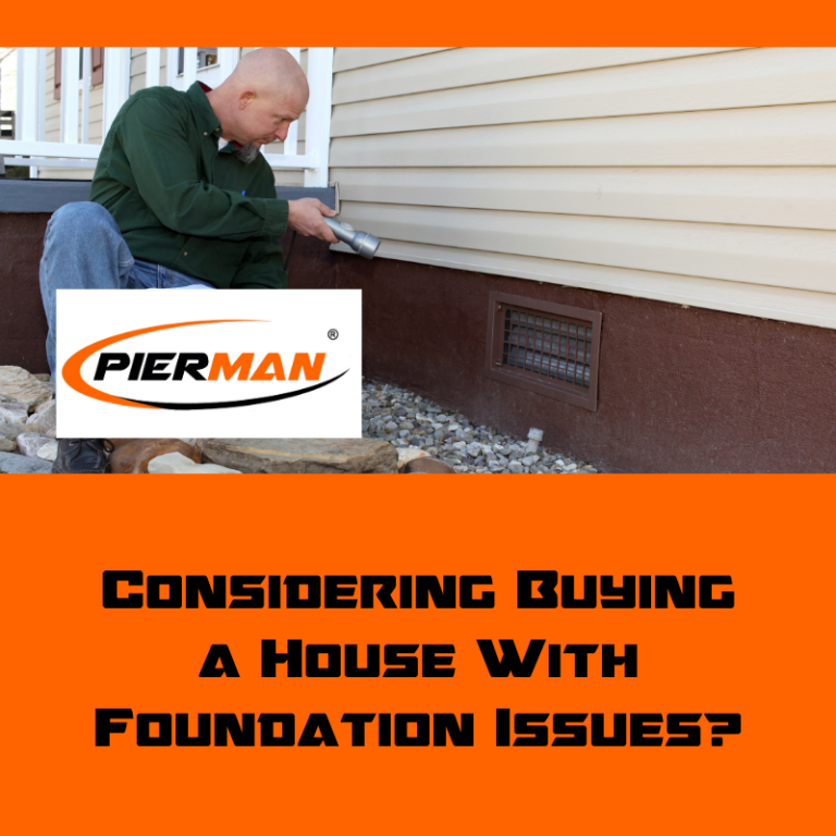 Considering Buying a house with foundation issues?