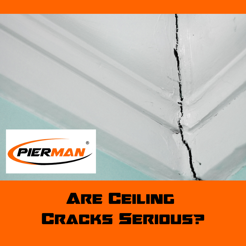 Are ceiling cracks serious?