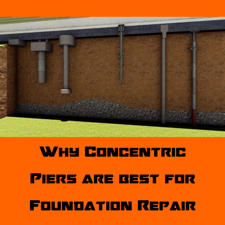 Why concentric piers are best for residential foundation repair